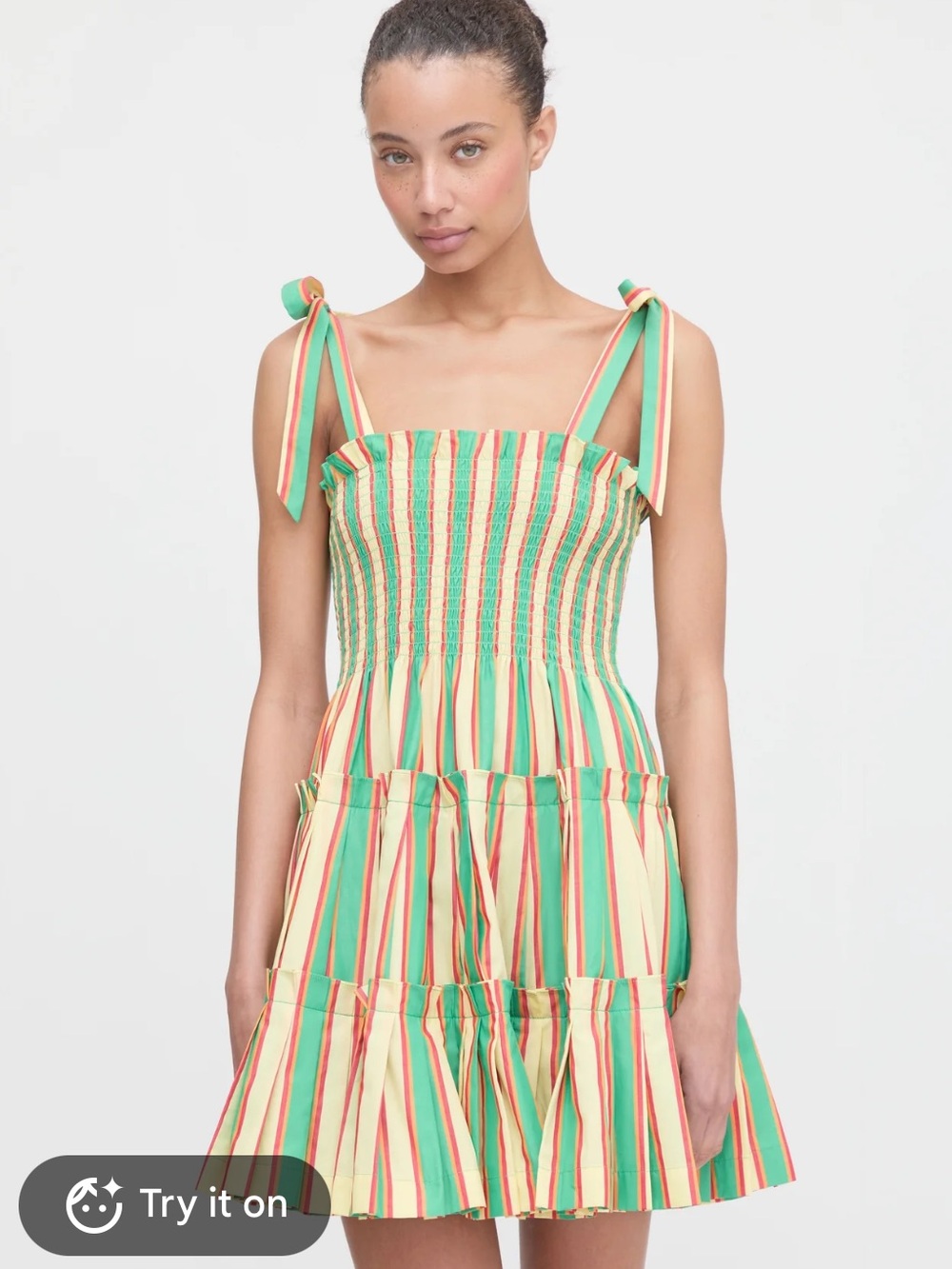 The Ribbon Charlotte Nap Dress - Rockhouse Stripe
Rockhouse Stripe / S